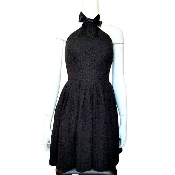 Womens Size Small Gothic Vamp Retro Lace Whimsigoth Strapless Formal Mini Dress - Picture 1 of 7